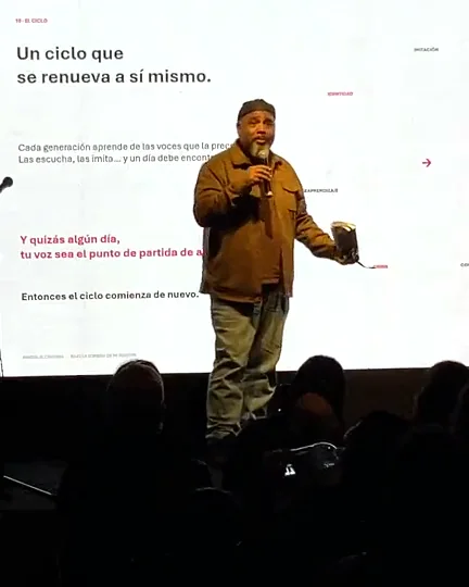 Martín Alcántara presenta el ciclo de la voz propia